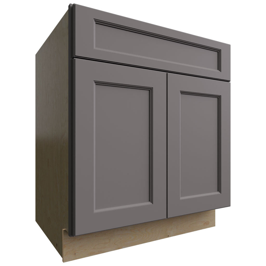 Fabuwood Allure Fusion Stone 30" W X 34 1/2" H X 24" D Double Door Sink Base Cabinet