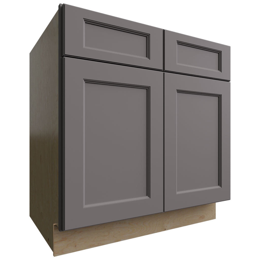 Fabuwood Allure Fusion Stone 33" W X 34 1/2" H X 24" D Double Door Sink Base Cabinet