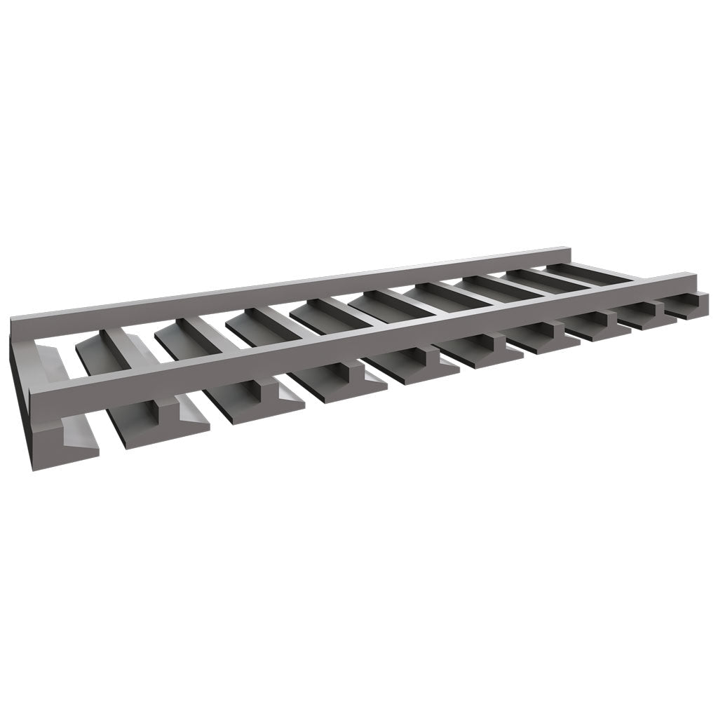 Fabuwood Allure Fusion Stone 36" W X 1 1/2" H X 11 1/4" D  Stemware Rack