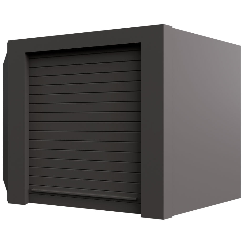 Fabuwood Allure Fusion Stone 24" W X 18" H X 12" D Wall Diagonal Corner Garage Appliance Cabinet