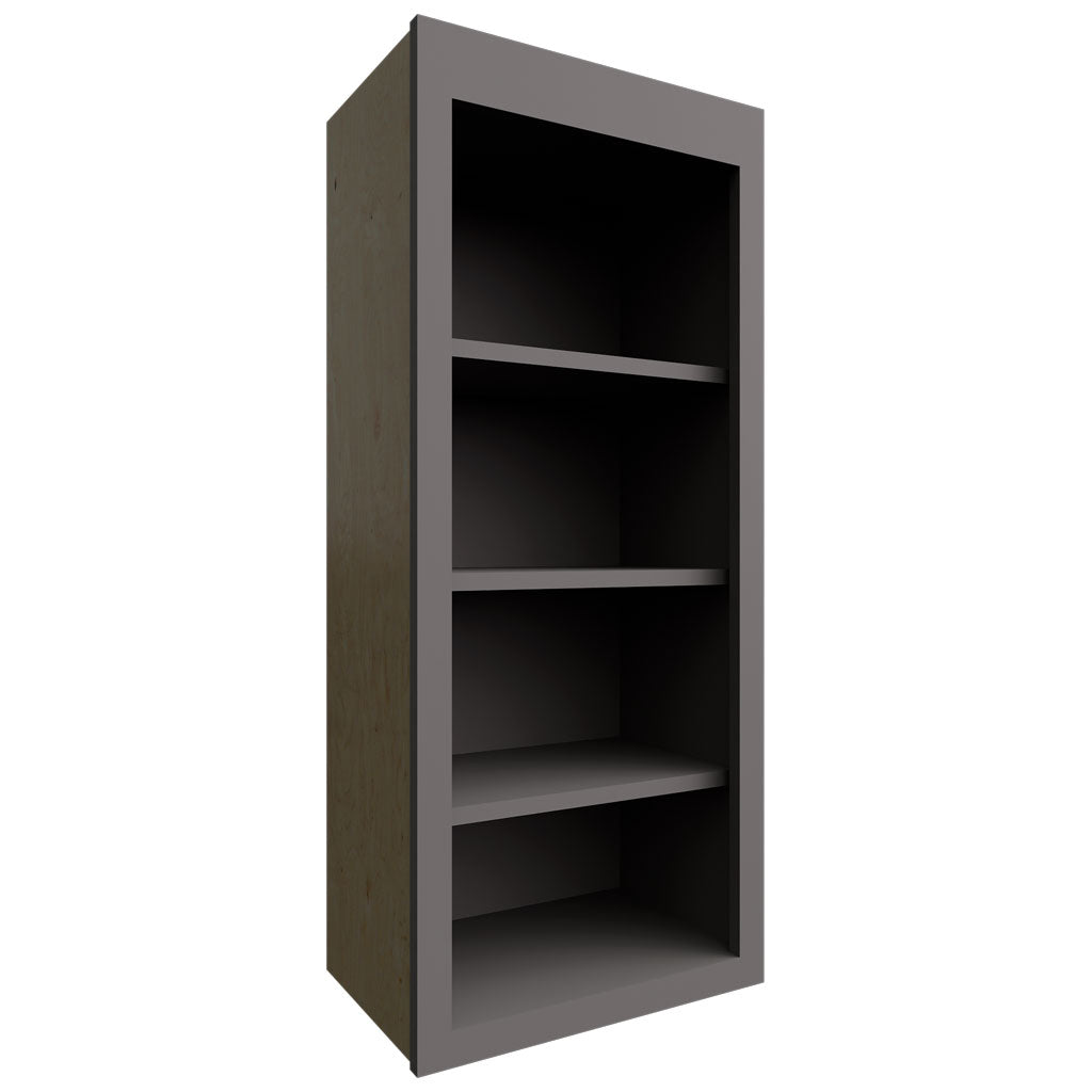 Fabuwood Allure Fusion Stone 18" W X 42" H X 12" D Wall Open Shelf Cabinet