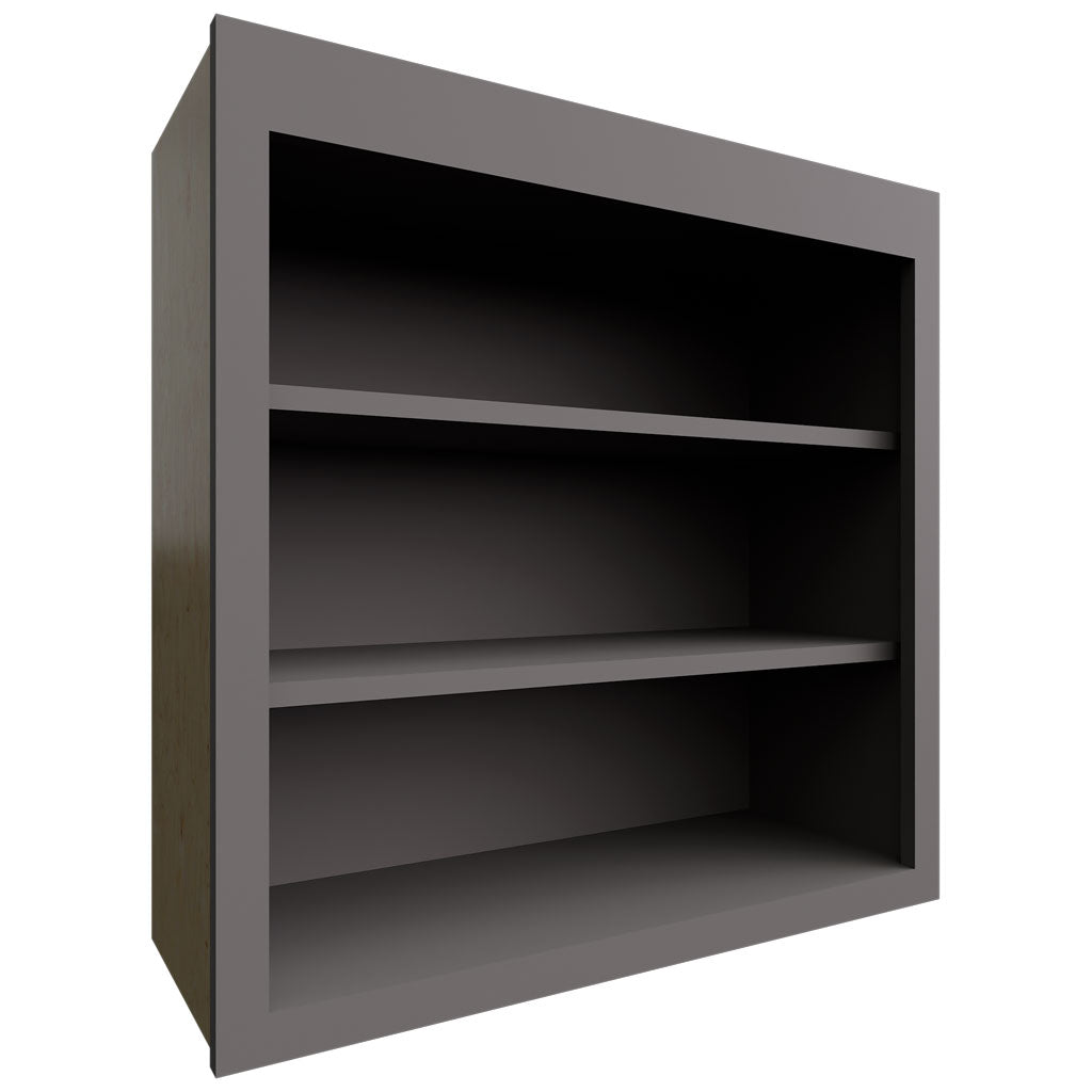 Fabuwood Allure Fusion Stone 30" W X 30" H X 12" D Wall Open Shelf Cabinet