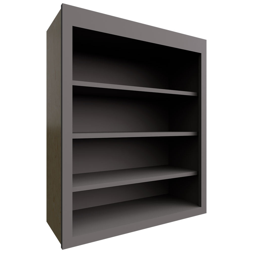 Fabuwood Allure Fusion Stone 30" W X 36" H X 12" D Wall Open Shelf Cabinet