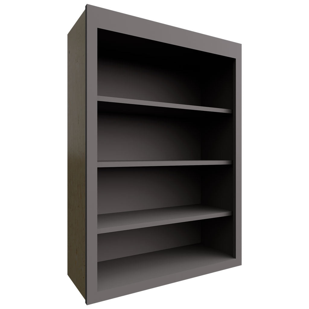 Fabuwood Allure Fusion Stone 30" W X 42" H X 12" D Wall Open Shelf Cabinet
