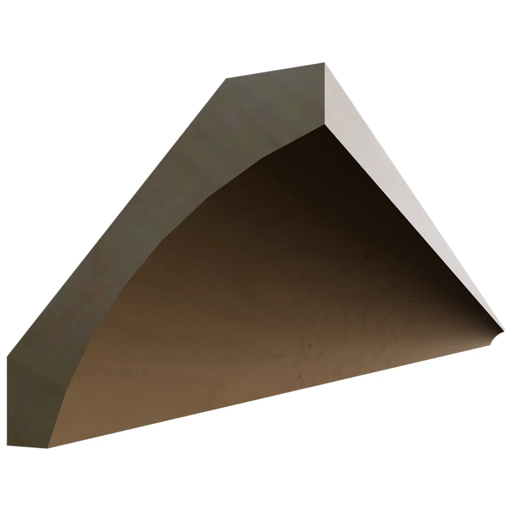 Fabuwood Allure Fusion Timber 96" W X 2 1/8" H X 2 1/8" D Small Cove Molding