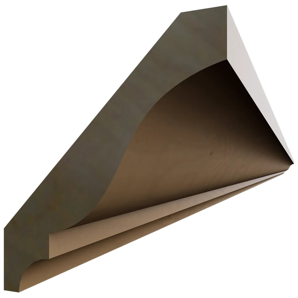 Fabuwood Allure Fusion Timber 96" W X 3 3/8" H X 2 1/2" D Large Crown Molding
