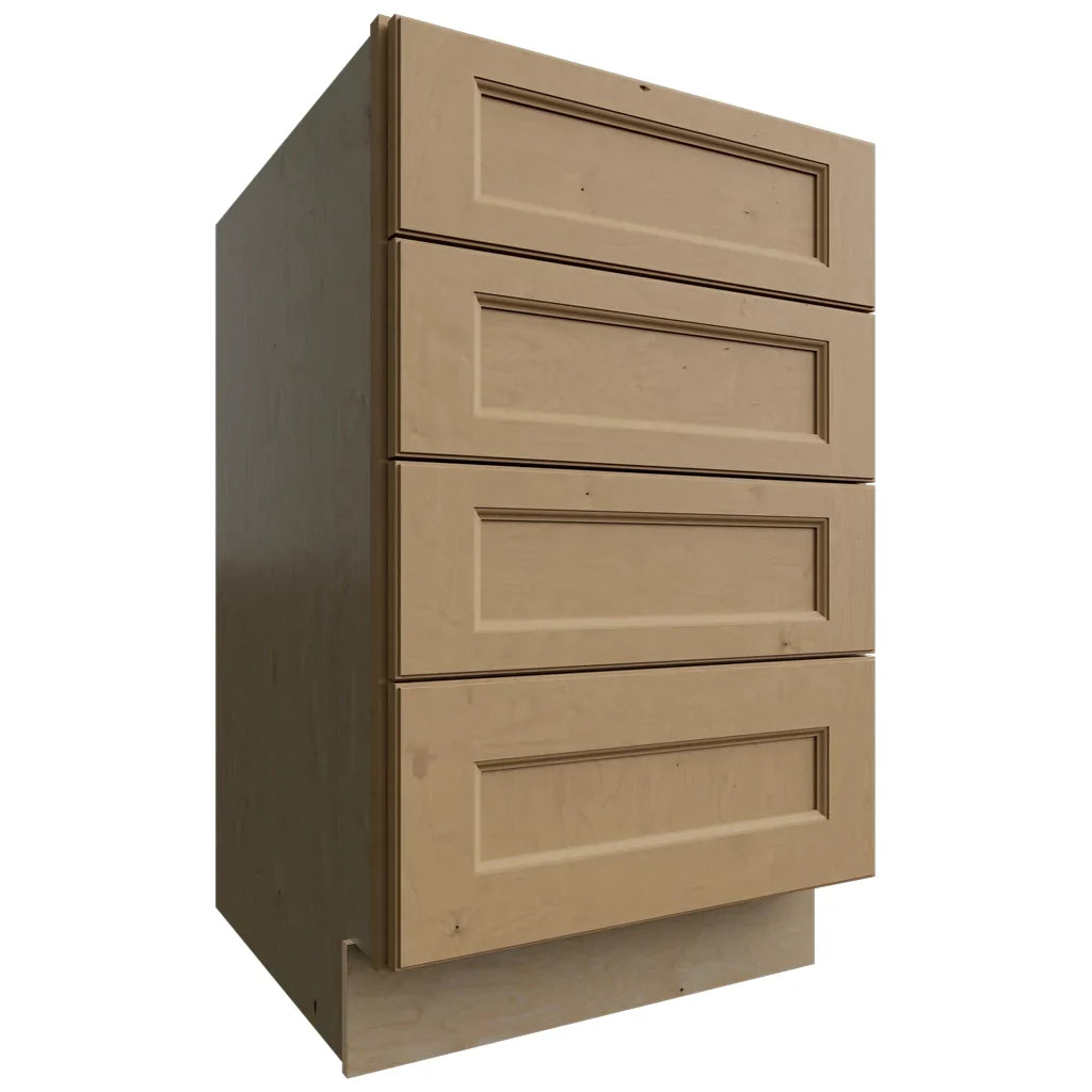 Fabuwood Allure Fusion Timber 21" W X 34 1/2" H X 24" D 4 Drawer Base Cabinet