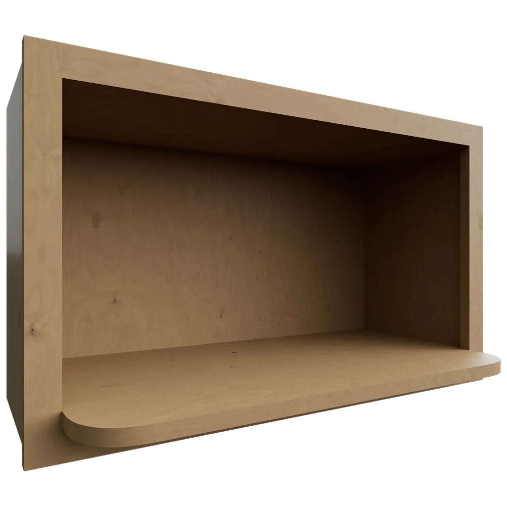 Fabuwood Allure Echo Timber 30" W X 18" H X 12" D Microwave Cabinet