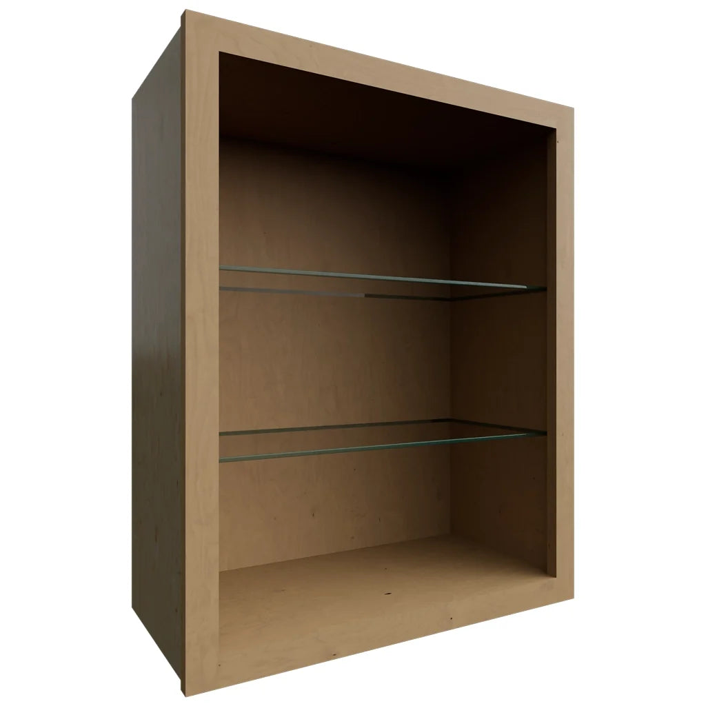 Fabuwood Allure Echo Timber 24" W X 30" H X 12" D Wall No Door Cabinet