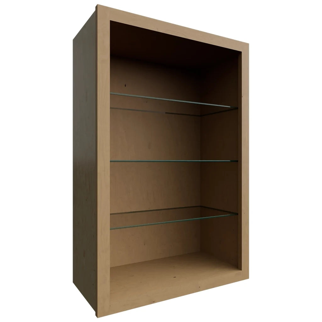 Fabuwood Allure Echo Timber 24" W X 36" H X 12" D Wall No Door Cabinet