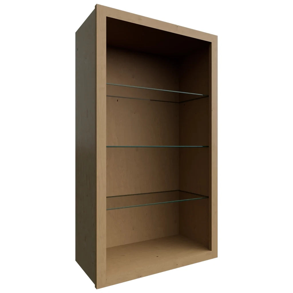Fabuwood Allure Echo Timber 24" W X 42" H X 12" D Wall No Door Cabinet
