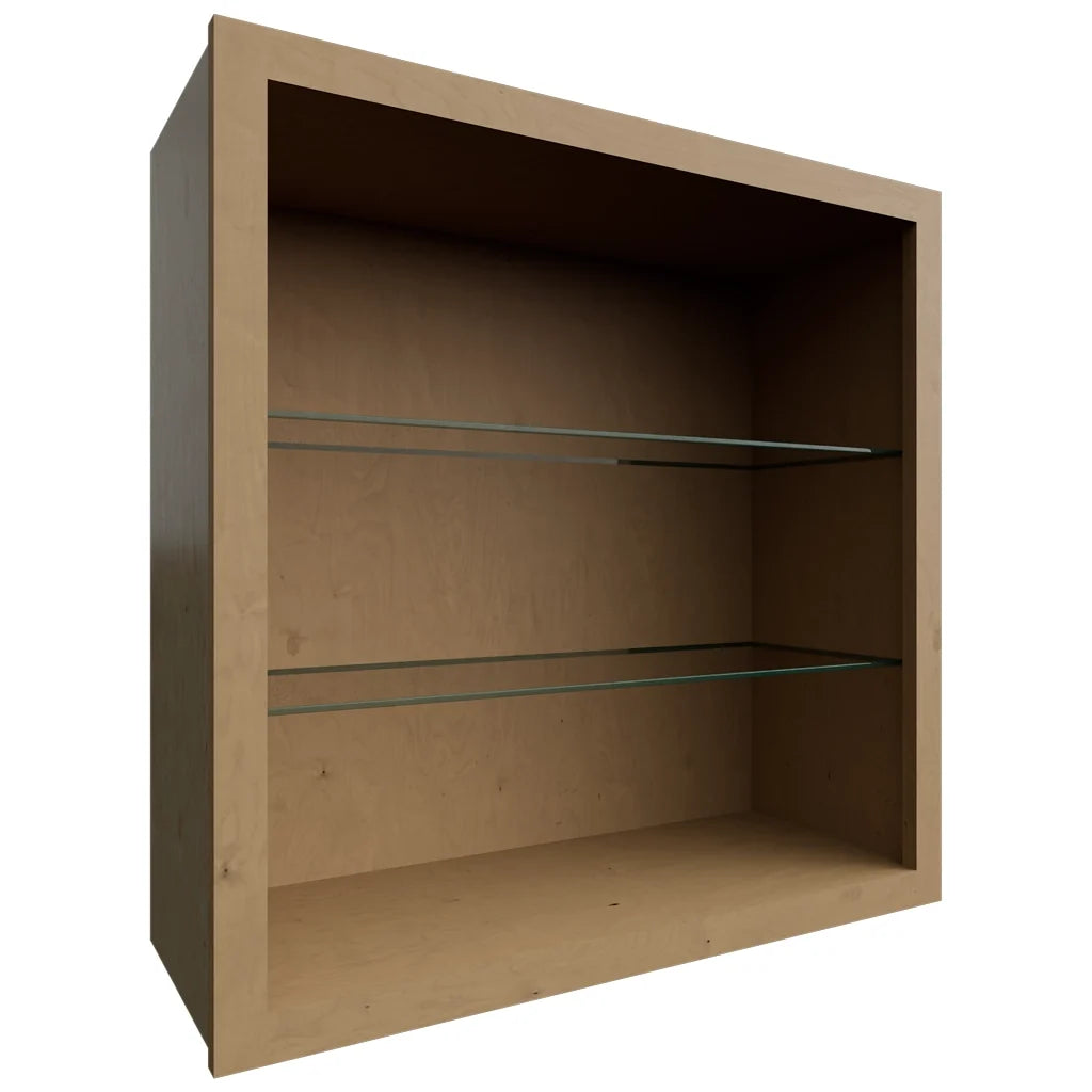 Fabuwood Allure Echo Timber 30" W X 30" H X 12" D Wall No Door Cabinet