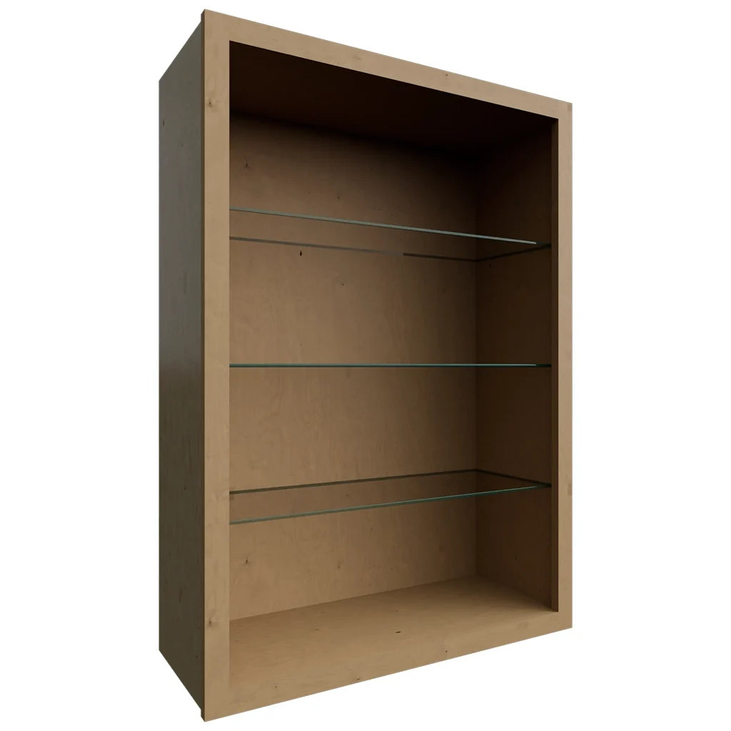 Fabuwood Allure Echo Timber 30" W X 42" H X 12" D Wall No Door Cabinet