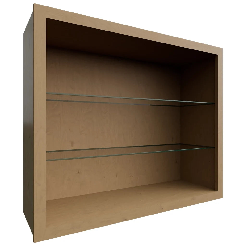 Fabuwood Allure Echo Timber 36" W X 30" H X 12" D Wall No Door Cabinet
