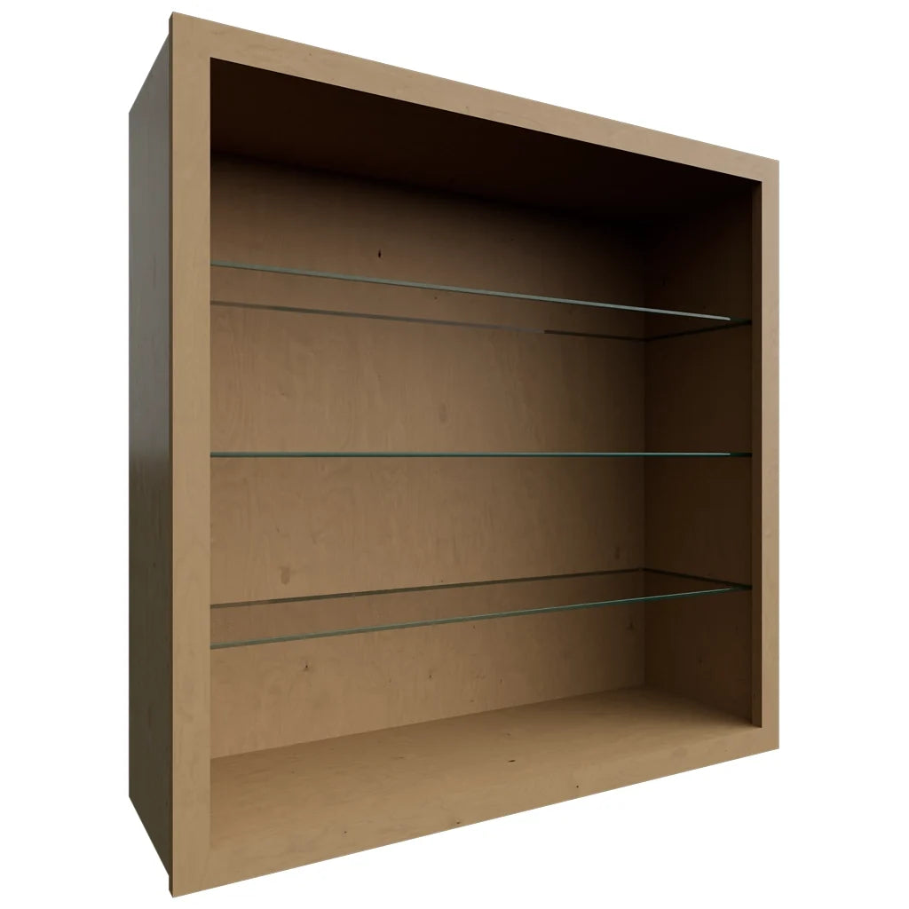 Fabuwood Allure Echo Timber 36" W X 36" H X 12" D Wall No Door Cabinet