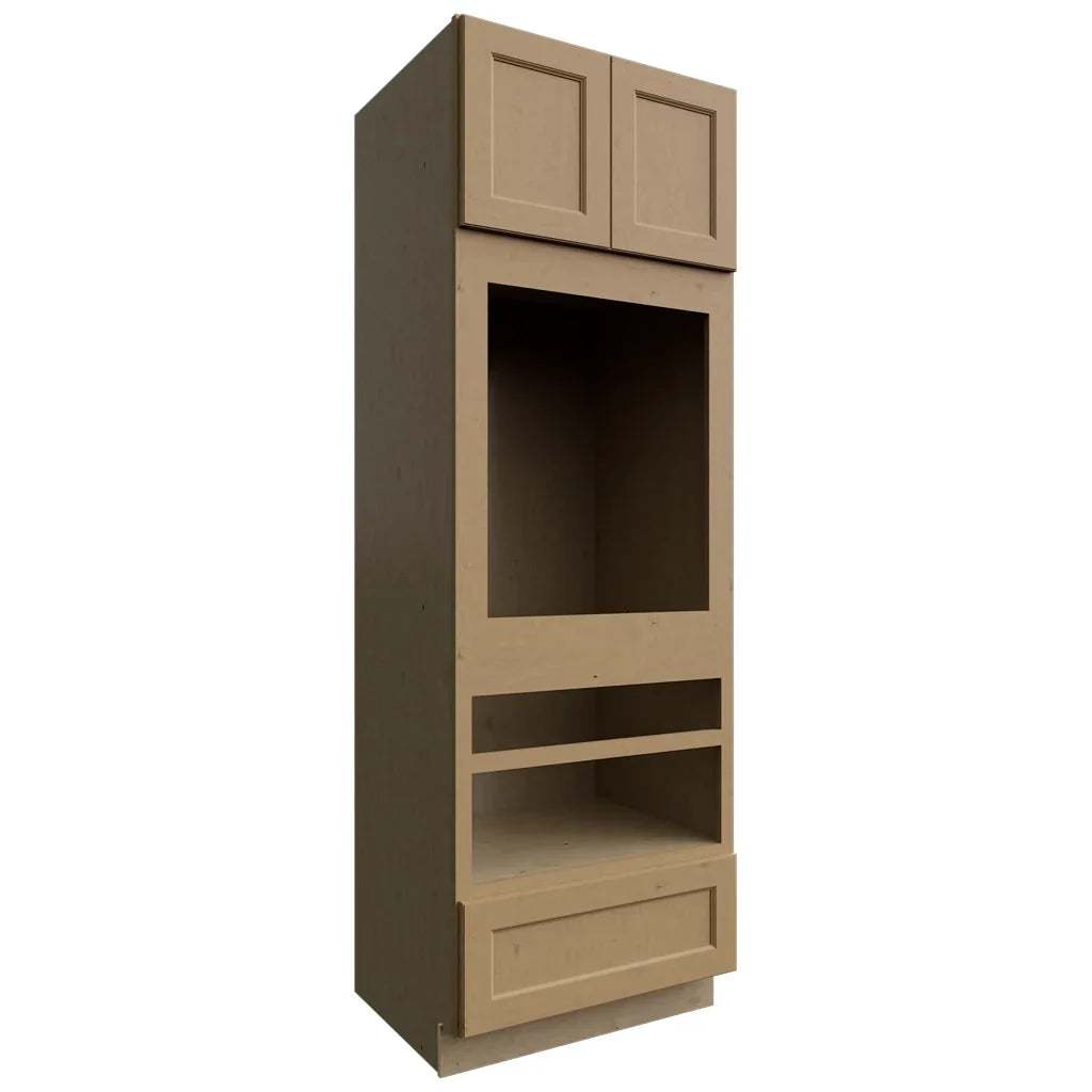 Fabuwood Allure Fusion Timber 33" W X 90" H X 24" D Double Oven Tall Cabinet