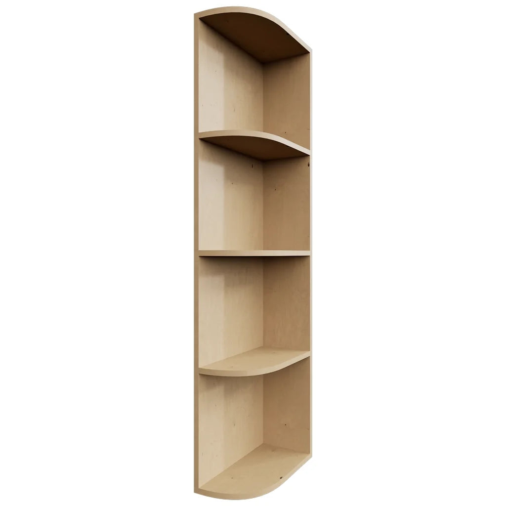 Fabuwood Allure Echo Timber 06" W X 42" H X 12" D Wall Open Right End Cabinet