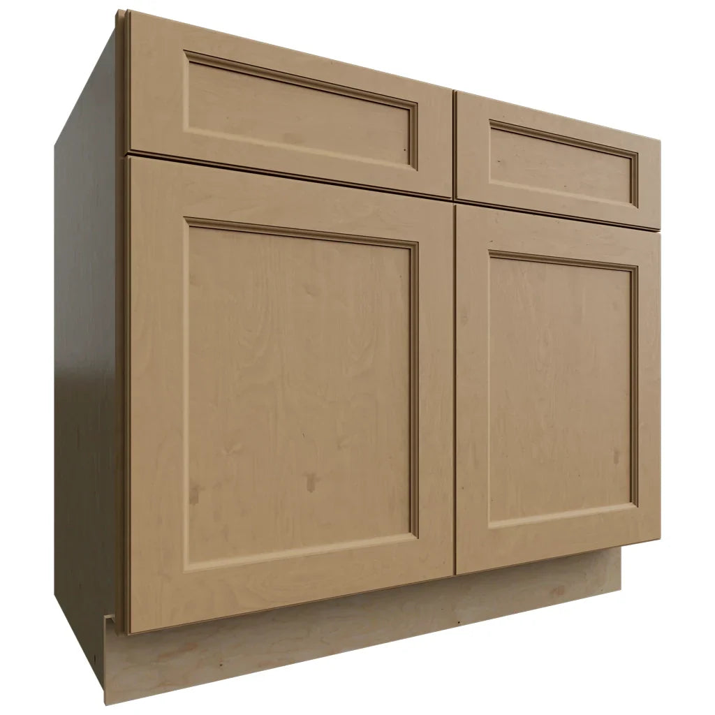 Fabuwood Allure Fusion Timber 39" W X 34 1/2" H X 24" D Double Door Sink Base Cabinet