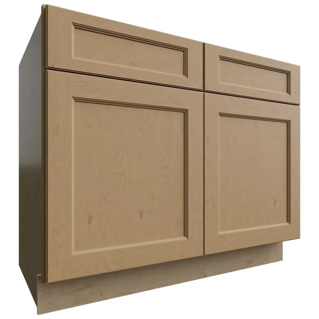 Fabuwood Allure Fusion Timber 42" W X 34 1/2" H X 24" D Double Door Sink Base Cabinet
