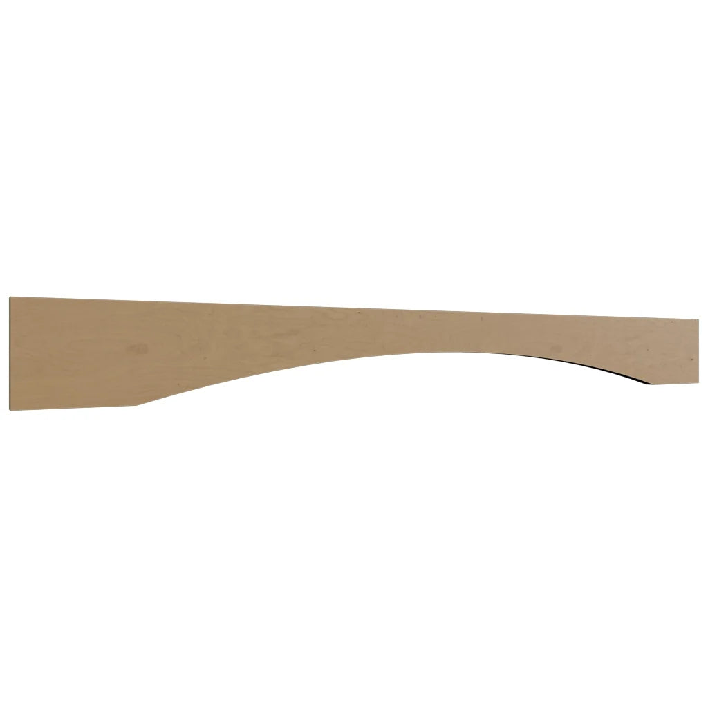 Fabuwood Allure Fusion Timber 54" W X 5 1/2" H  Arched Valance