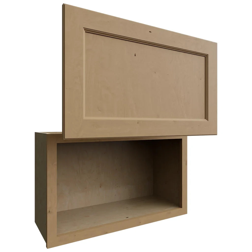 Fabuwood Allure Fusion Timber 30" W X 18" H X 12" D Wall Appliance Center Cabinet