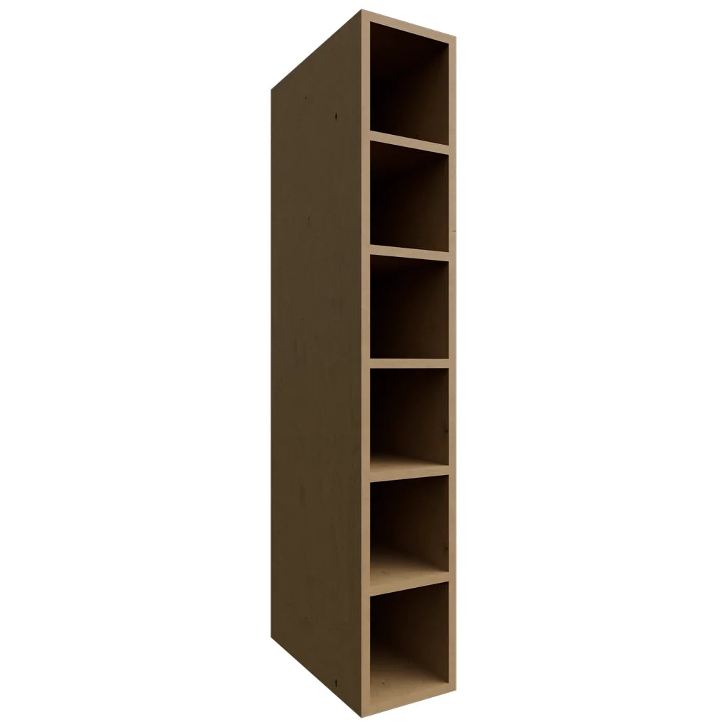 Fabuwood Allure Echo Timber 06" W X 36" H X 12" D Wall Wine Cube