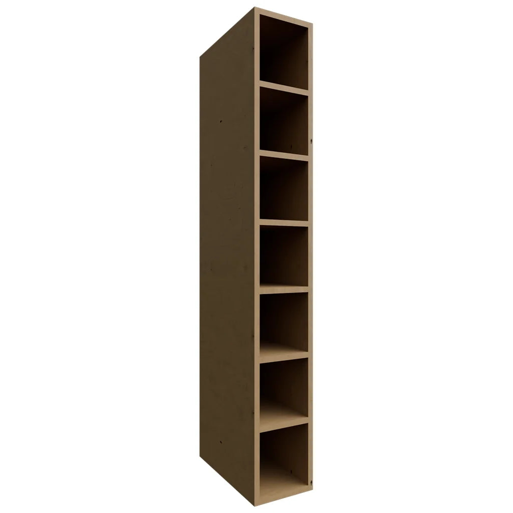 Fabuwood Allure Echo Timber 06" W X 42" H X 12" D Wall Wine Cube