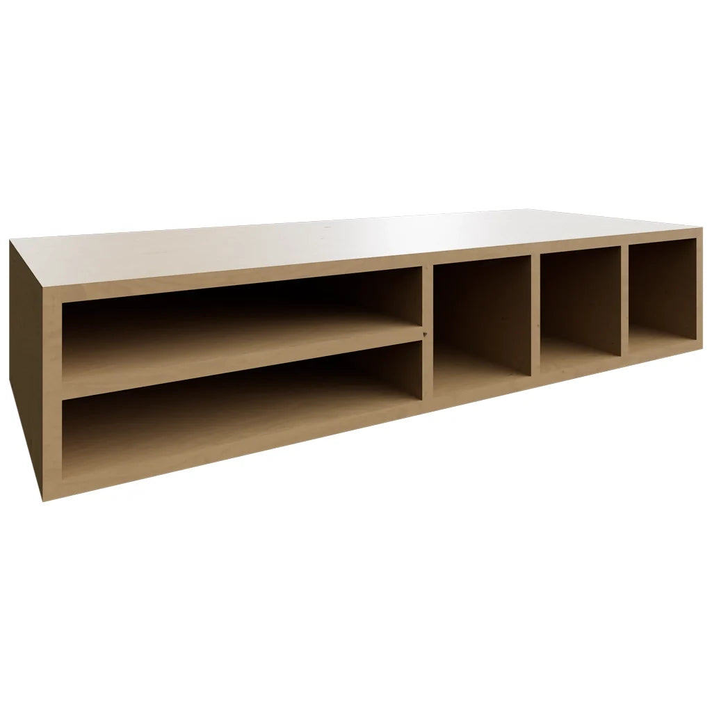 Fabuwood Allure Echo Timber 30" W X 06" H X 12" D Wine Organiser Cabinet