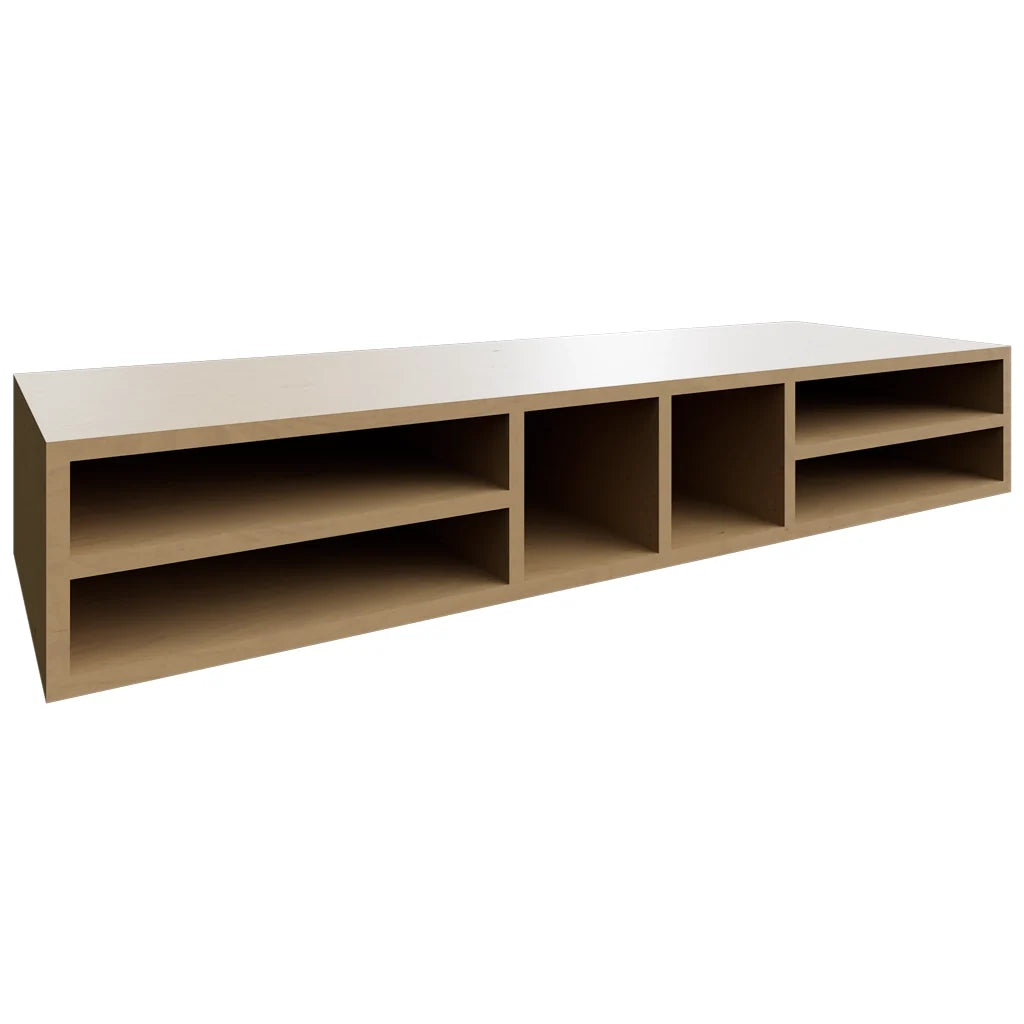 Fabuwood Allure Echo Timber 36" W X 06" H X 12" D Wine Organiser Cabinet