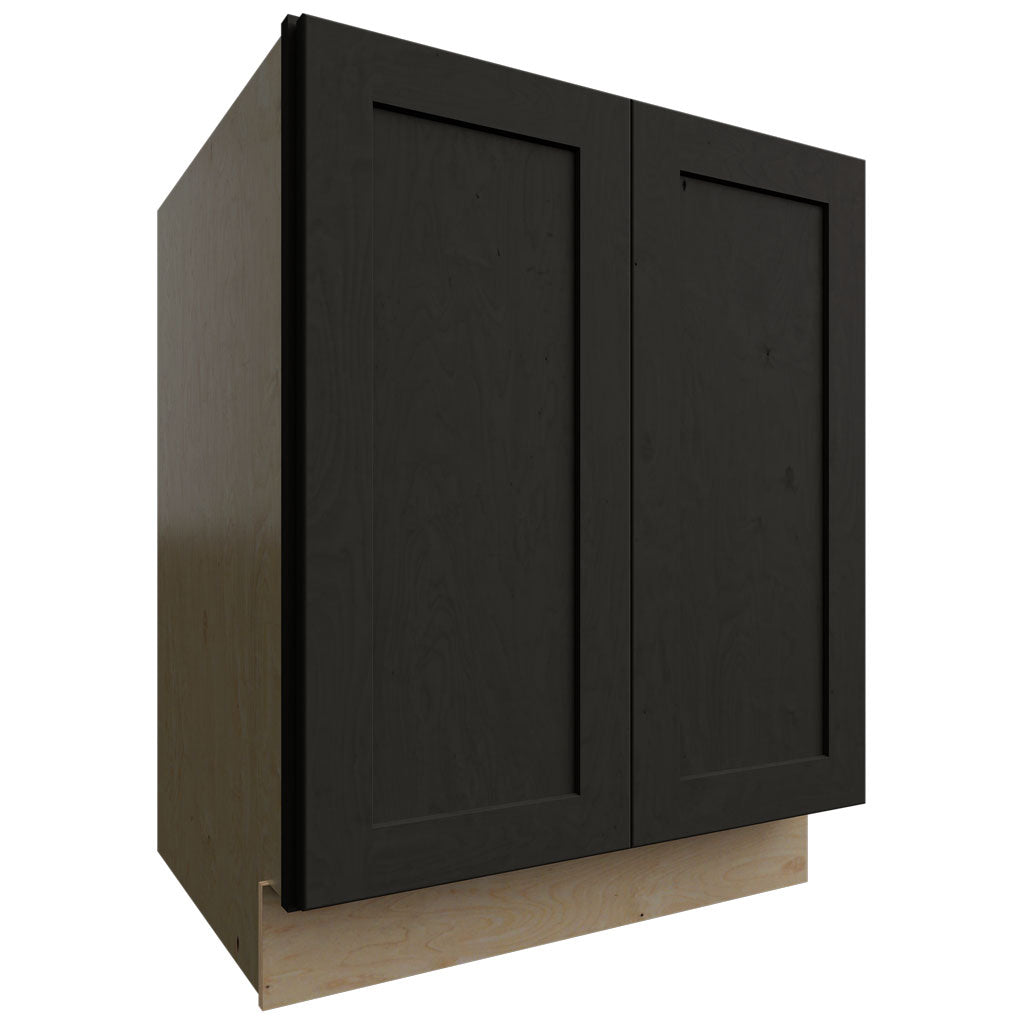 Fabuwood Allure Galaxy Pitch Black 27" W X 34 1/2" H X 24" D Full Height Double Door Base Cabinet