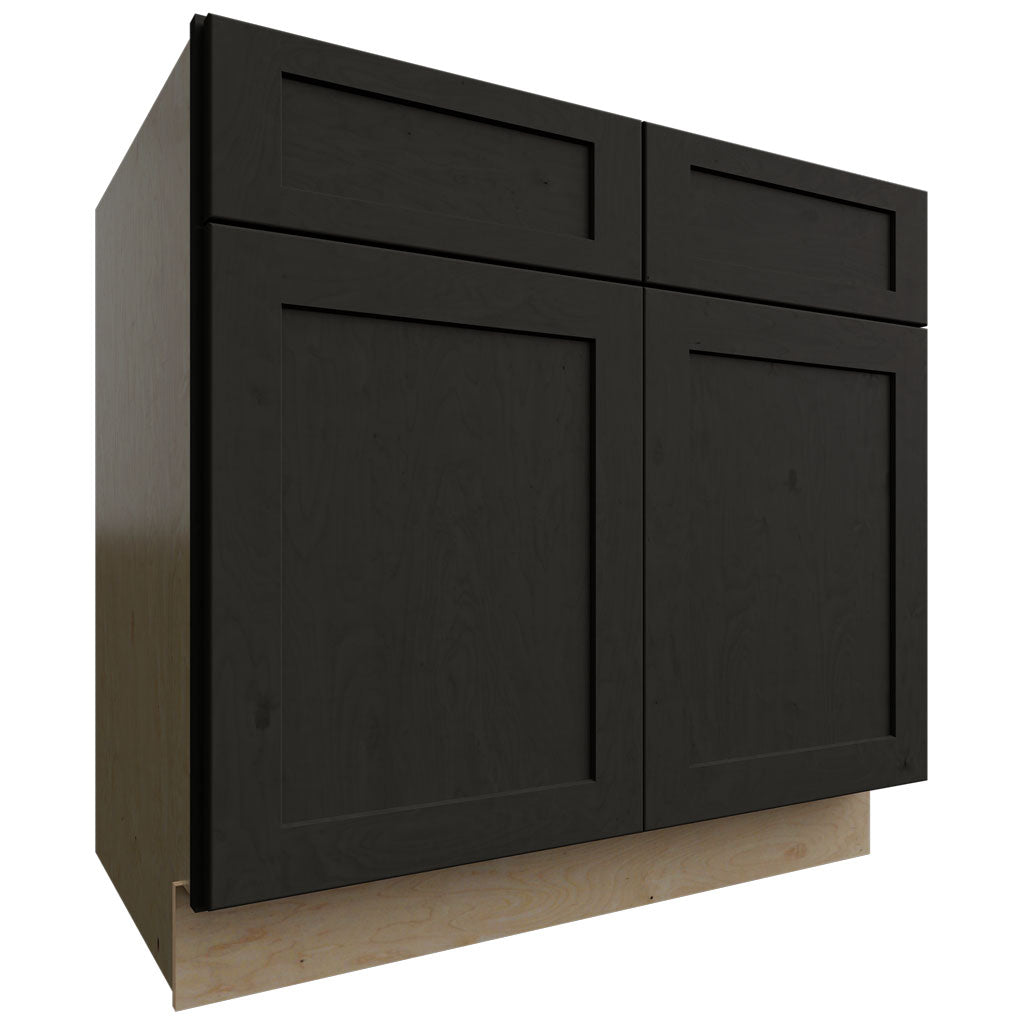 Fabuwood Allure Galaxy Cobblestone 36" W X 34 1/2" H X 24" D Double Door Base Cabinet