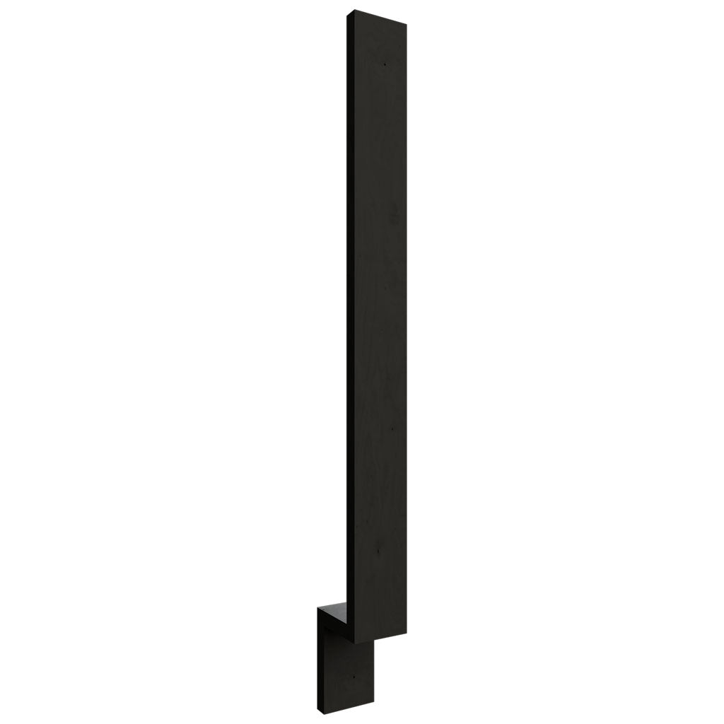 Fabuwood Allure Galaxy Pitch Black 3" W X 30" H Base Filler
