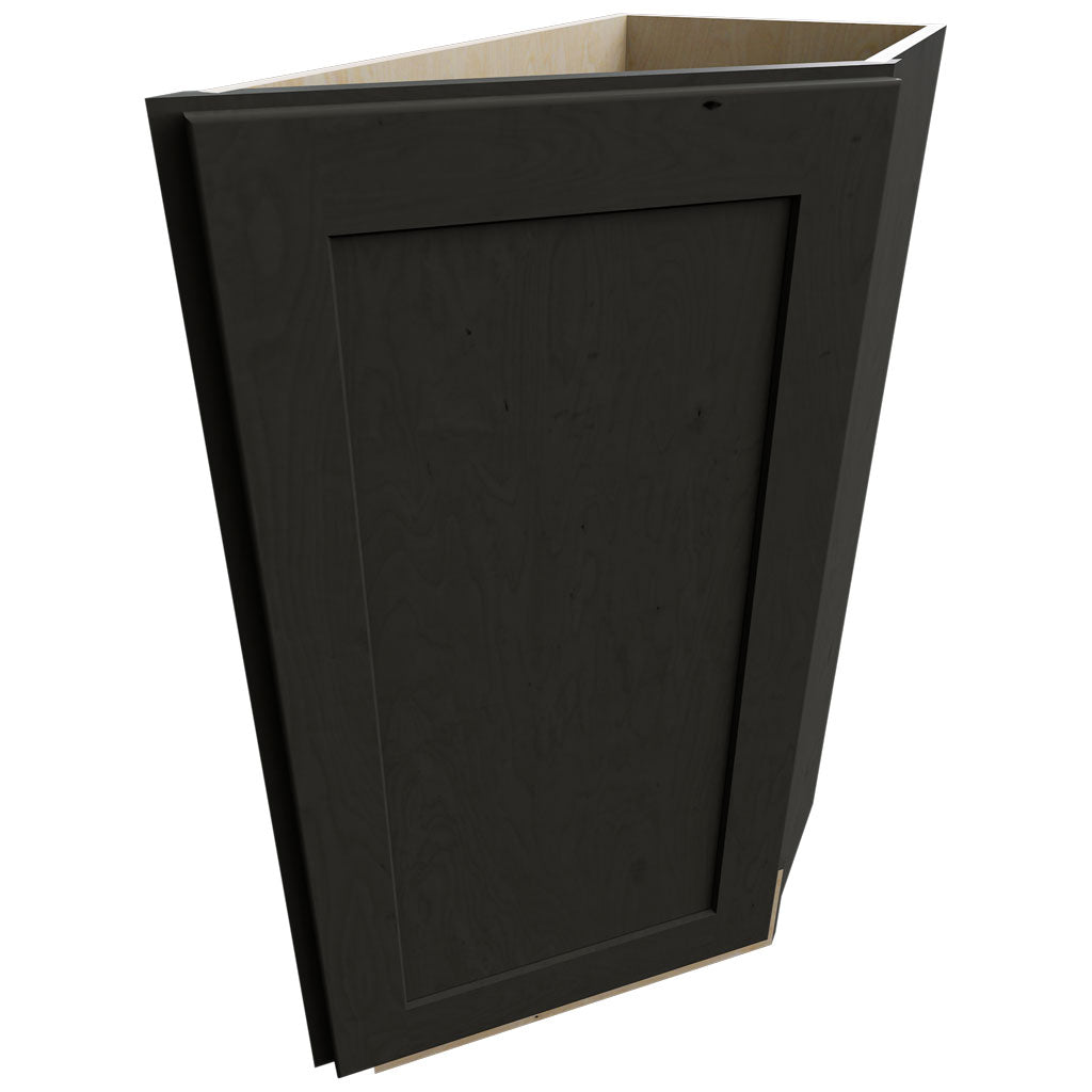 Fabuwood Allure Galaxy Pitch Black 12" W X 34 1/2" H X 24" D Base Transitional Cabinet