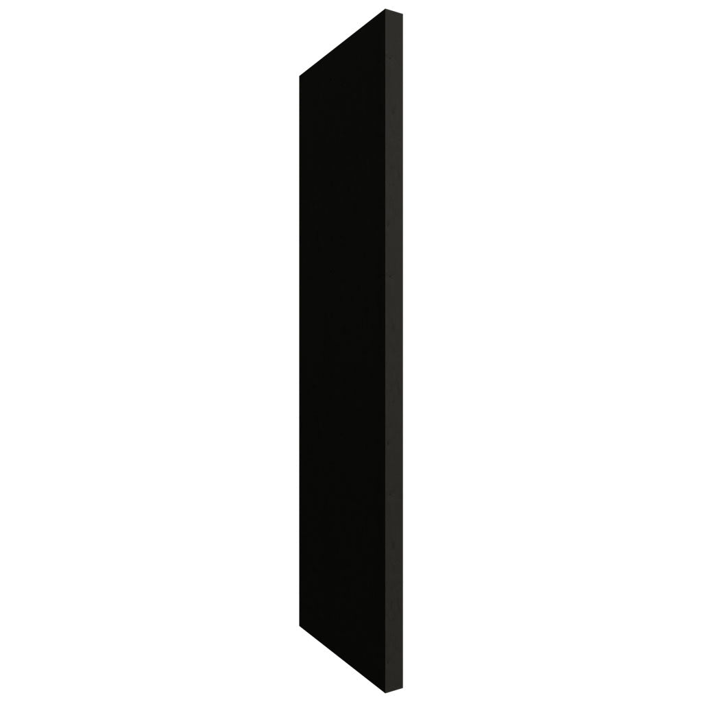 Fabuwood Allure Galaxy Pitch Black 3" W X 96" H X 27" D Tall Column