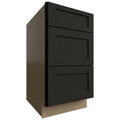 Fabuwood Allure Galaxy Cobblestone 18" W X 34 1/2" H X 24" D 3 Drawer Base Cabinet