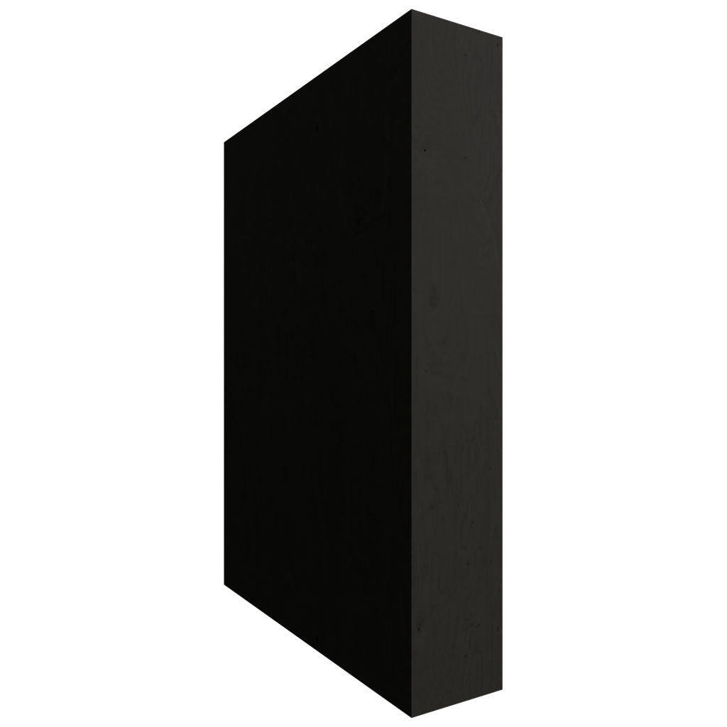 Fabuwood Allure Galaxy Pitch Black 6" W X 34 1/2" H X 24" D Dishwasher End Panel
