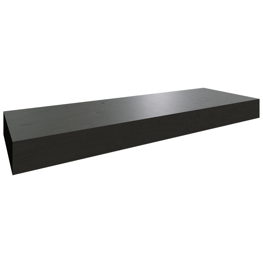 Fabuwood Allure Galaxy Pitch Black 30" W X 2 1/2" H X 10" D Floating Shelf