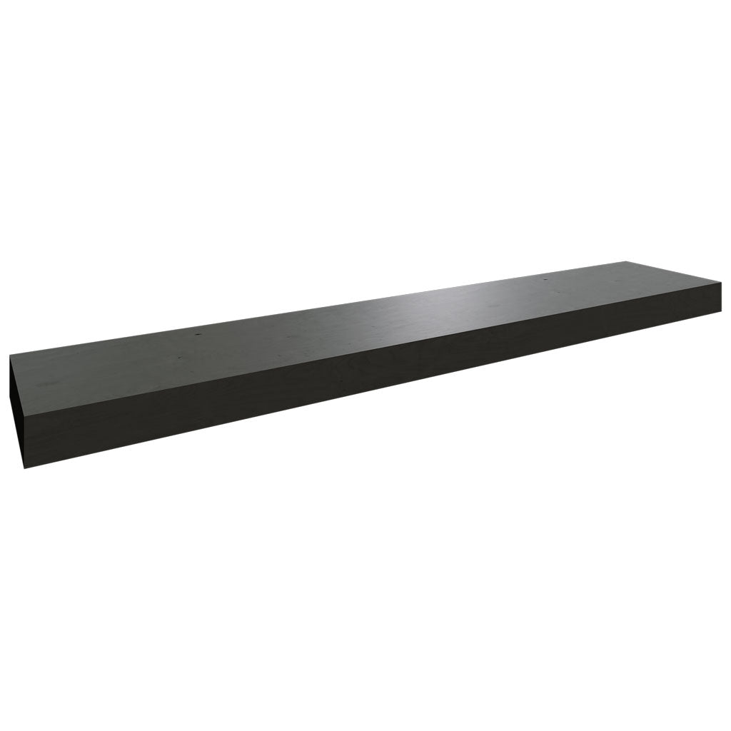 Fabuwood Allure Galaxy Pitch Black 54" W X 2 1/2" H X 10" D Floating Shelf