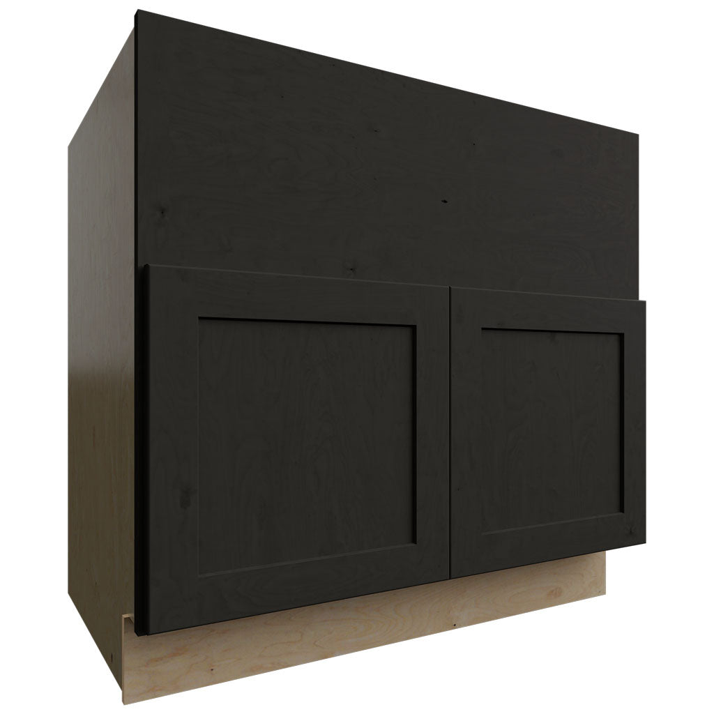 Fabuwood Allure Galaxy Pitch Black 36" W X 34 1/2" H X 24" D Farm Sink Base Cabinet