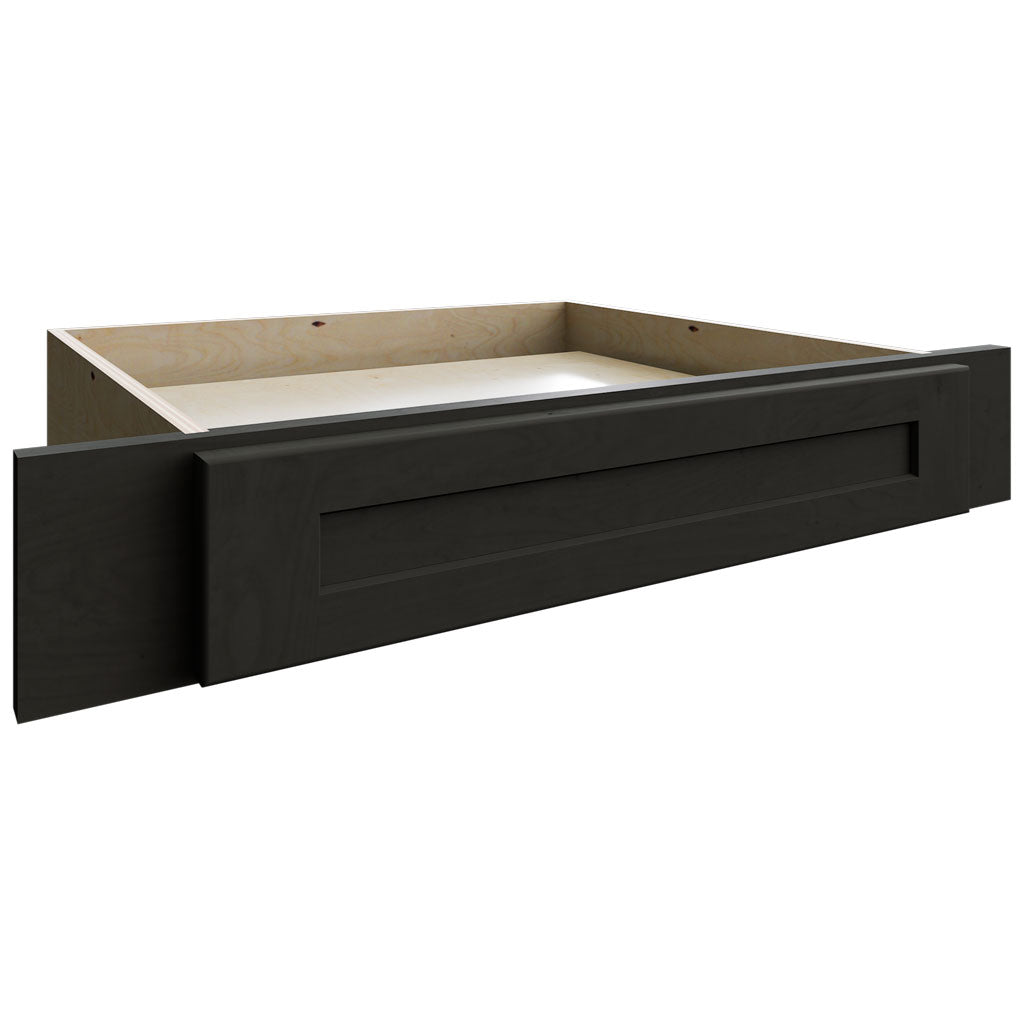 Fabuwood Allure Galaxy Pitch Black 30" W X 5" H X 21" D Knee Drawer Cabinet