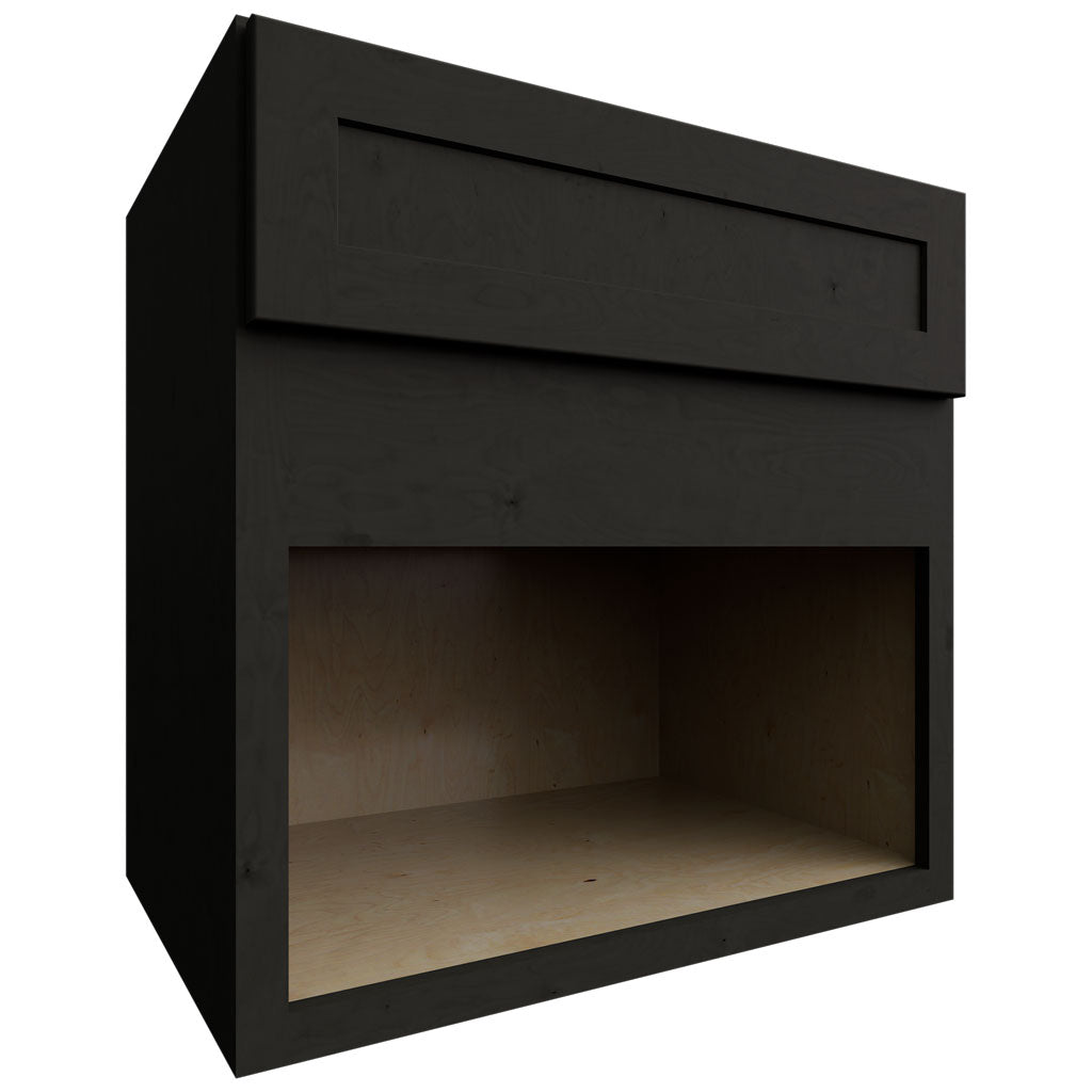 Fabuwood Allure Galaxy Cobblestone 30" W X 30" H X 21" D Wall Microwave Cabinet