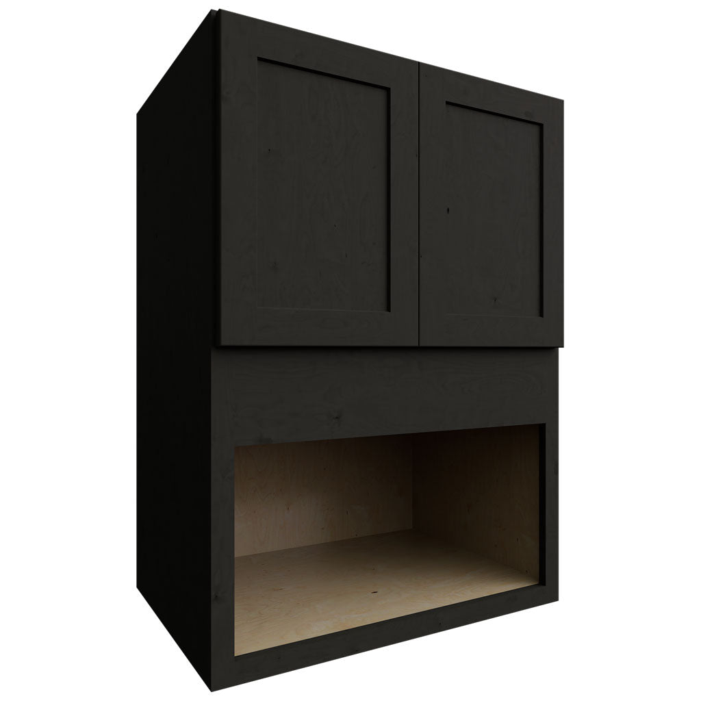 Fabuwood Allure Galaxy Cobblestone 30" W X 42" H X 21" D Microwave Cabinet