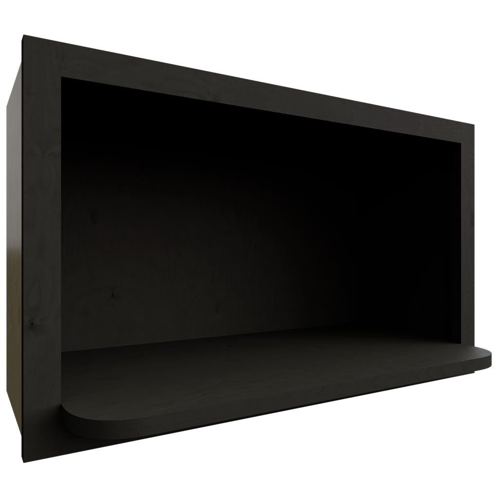 Fabuwood Allure Galaxy Cobblestone 30" W X 18" H X 12" D Microwave Cabinet