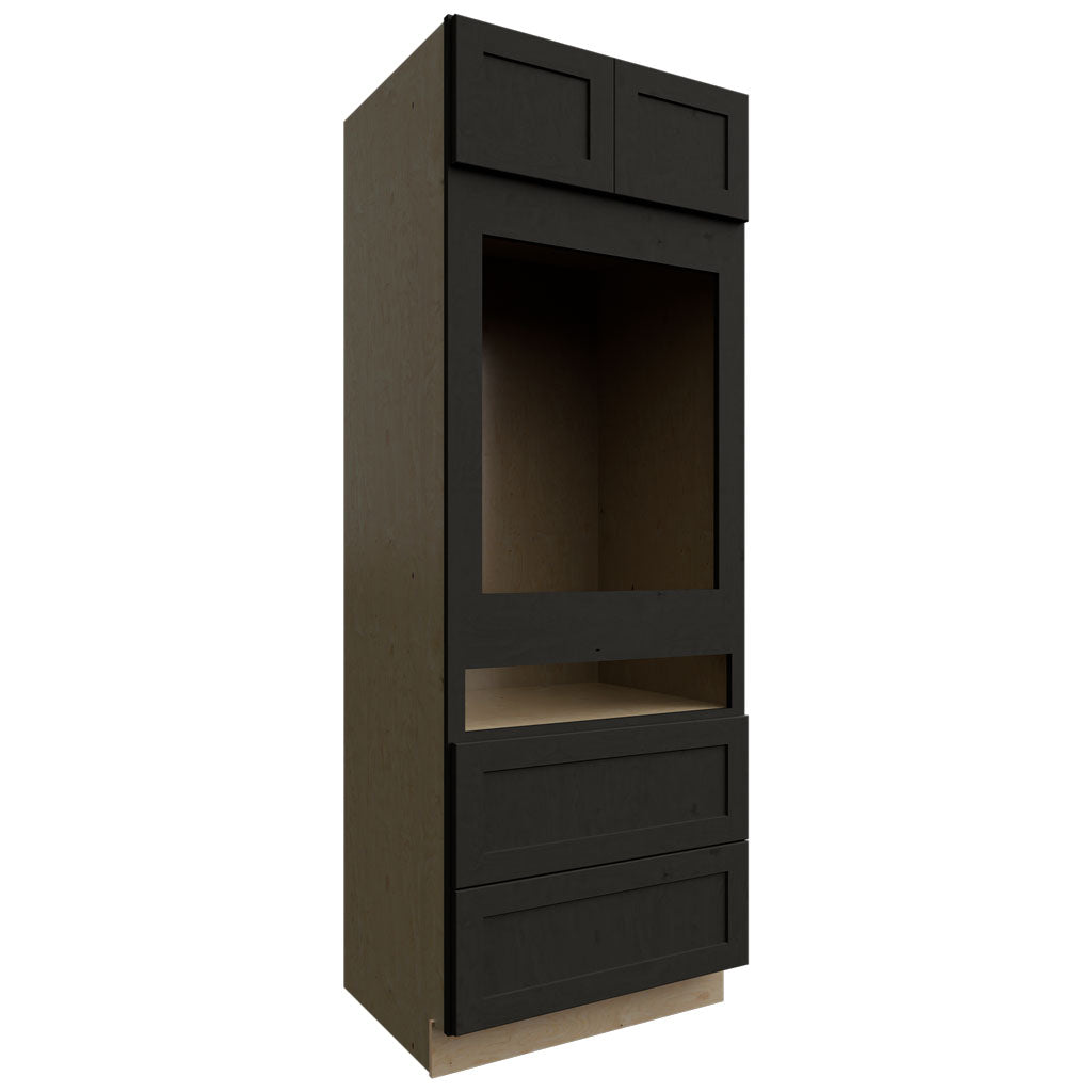 Fabuwood Allure Galaxy Cobblestone 33" W X 84" H X 24" D Combo Oven Tall Cabinet
