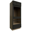 Fabuwood Allure Galaxy Cobblestone 33" W X 84" H X 24" D Double Oven Tall Cabinet