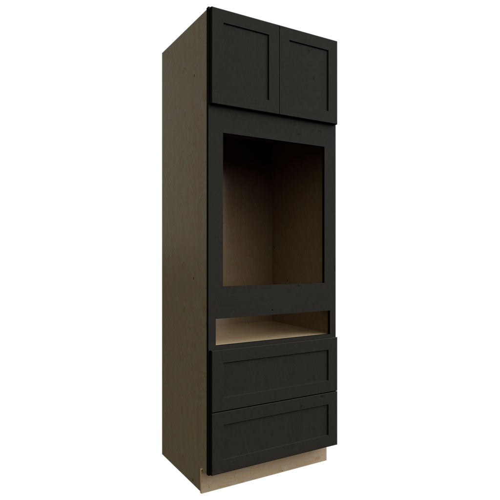 Fabuwood Allure Galaxy Cobblestone 33" W X 90" H X 24" D Combo Oven Tall Cabinet