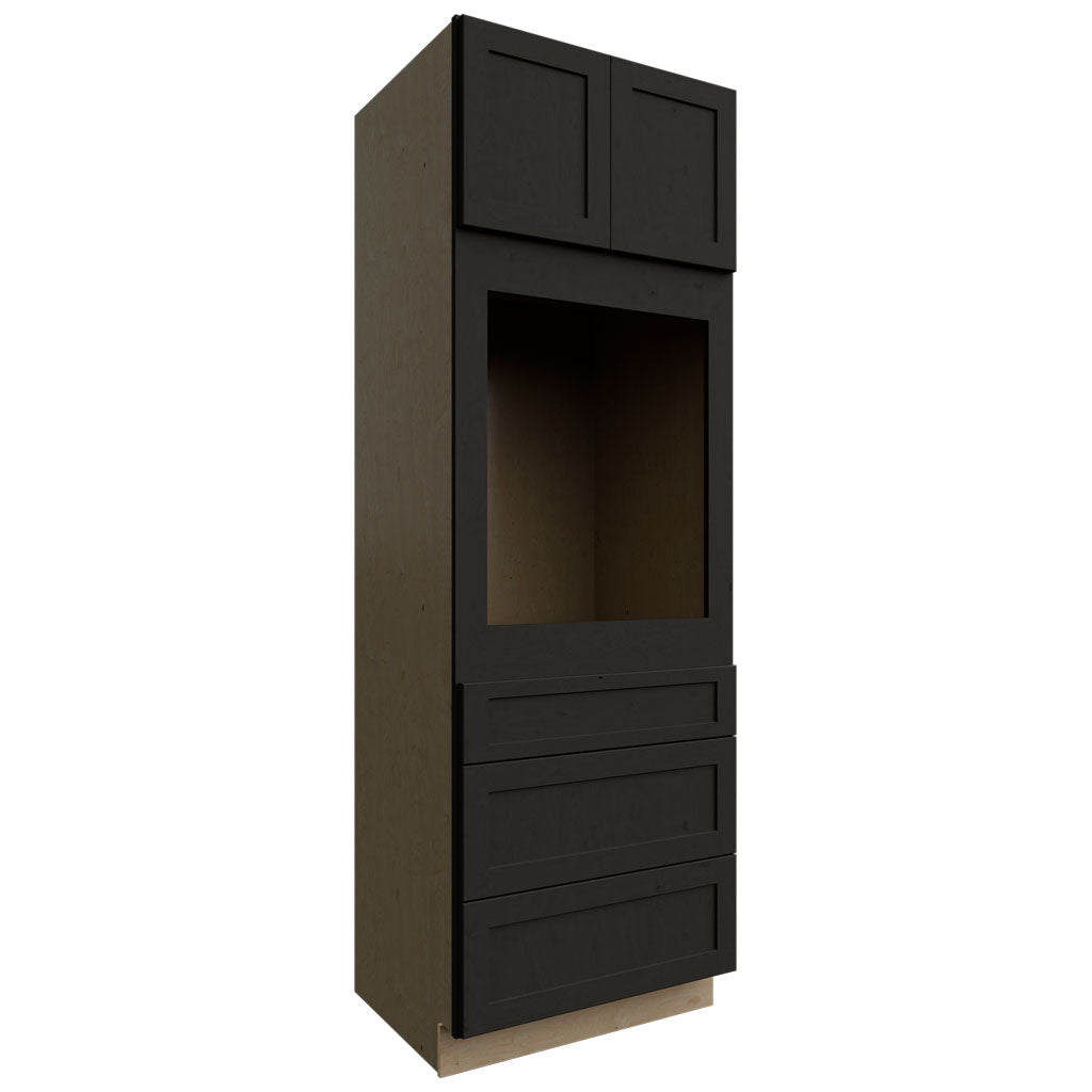 Fabuwood Allure Galaxy Cobblestone 33" W X 90" H X 24" D Single Oven Tall Cabinet