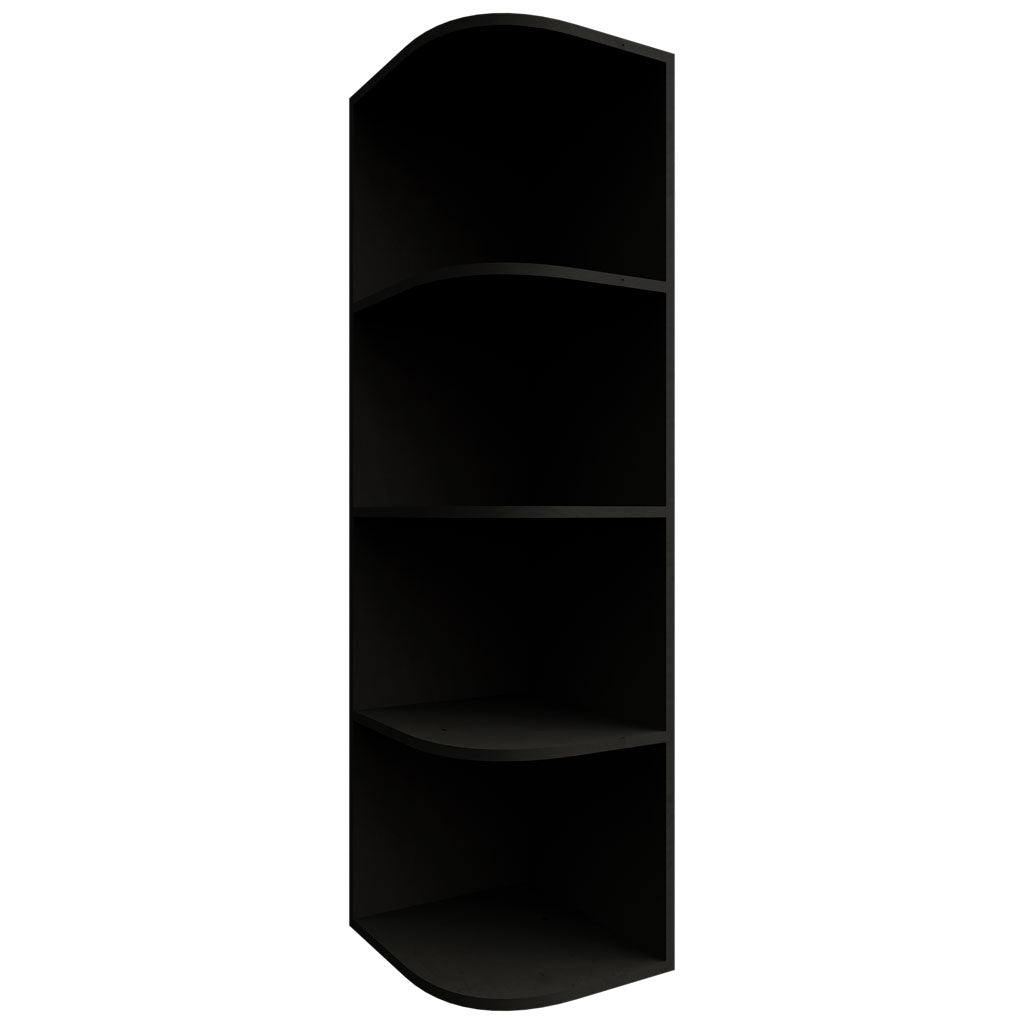 Fabuwood Allure Galaxy Pitch Black 12" W X 42" H X 12" D Wall Open End Cabinet