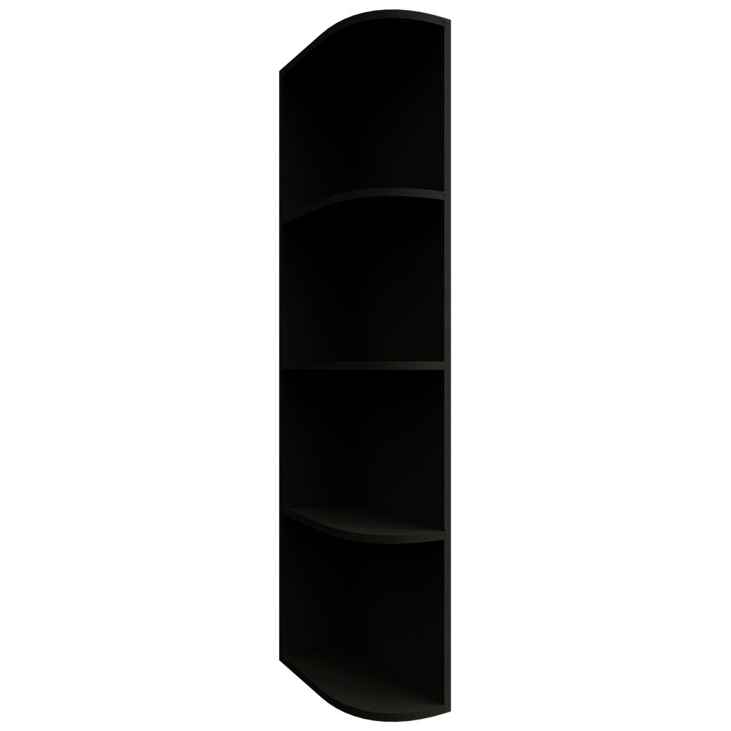 Fabuwood Allure Galaxy Pitch Black 06" W X 42" H X 12" D Wall Open Left End Cabinet