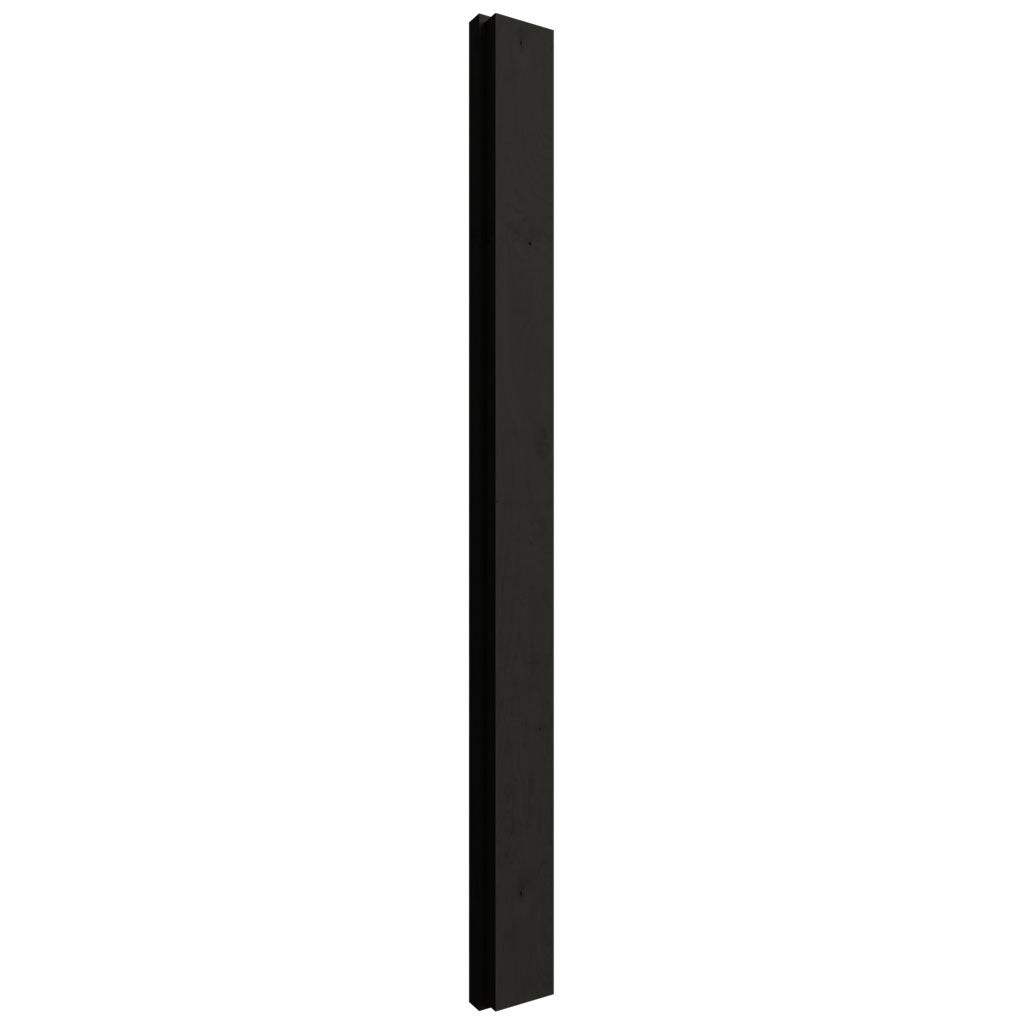 Fabuwood Allure Galaxy Pitch Black 3" W X 36" H Overlay Filler